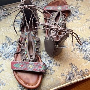 COPY - Jessica Simpson bohemian gladiator sandals